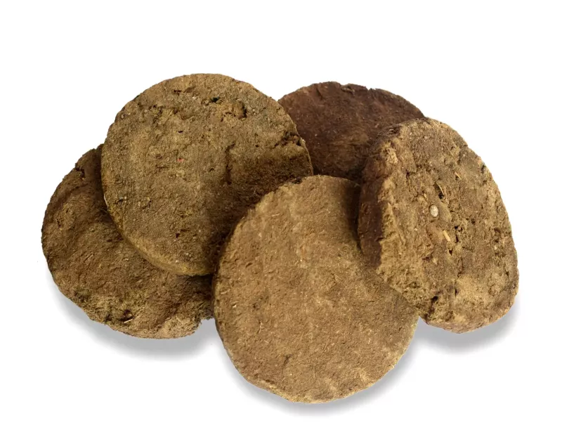 Cow dung cakes